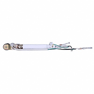 Downrod Fan 8 White