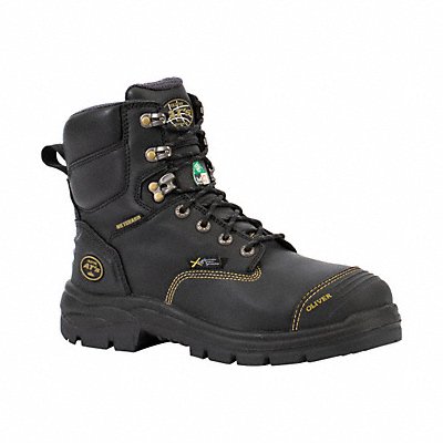 6-Inch Work Boot D 6 Black PR