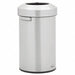 Trash Can Round Silver 16 gal