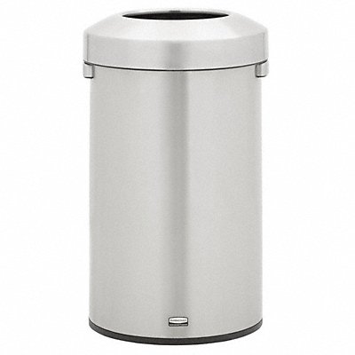 Trash Can Round Silver 23 gal