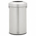 Trash Can Round Silver 23 gal