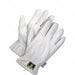 Leather Gloves A5 Shirred Slip-On S