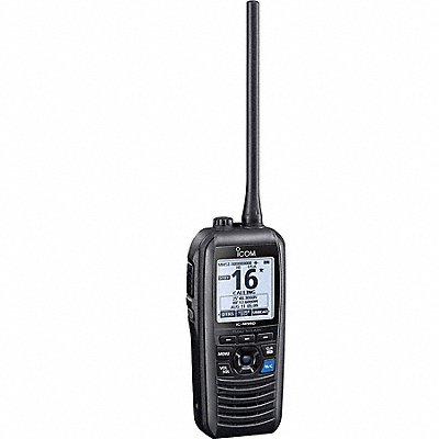 Portable Two Way Radio Black 1-33/64in L