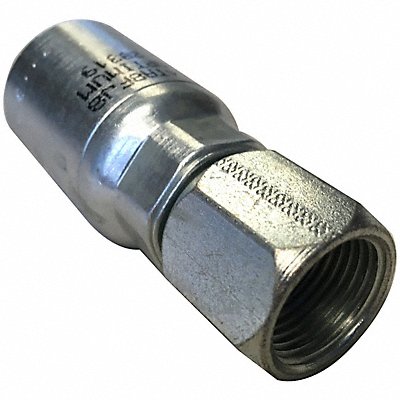 STEEL CRIMP HOSE FITTING