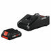 Battery and Charger Kit 18VDC 4Ah Li-On