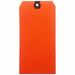 Blank Shipping Tag Paper Orange PK1000