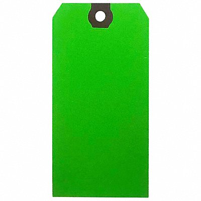 Blank Shipping Tag Paper Green PK500