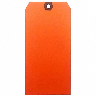 Blank Shipping Tag Paper Orange PK1000