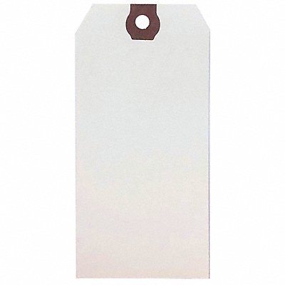 Blank Shipping Tag Paper White PK500