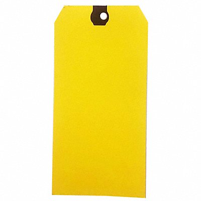 Blank Shipping Tag Paper Yellow PK1000