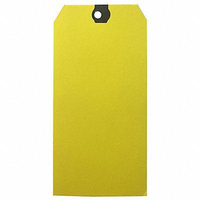 Blank Shipping Tag Paper Yellow PK500