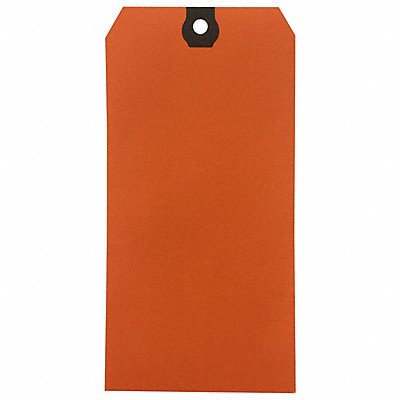 Blank Shipping Tag Paper Orange PK1000