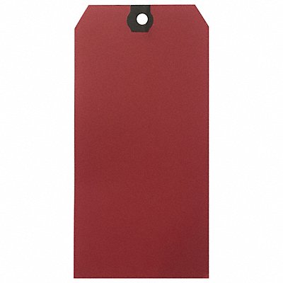 Blank Shipping Tag Paper Red PK1000