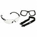 Safety Glasses Frameless Clear Anti-Fog