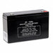 Sealed Lead Acid Battery 6VDC 12Ah