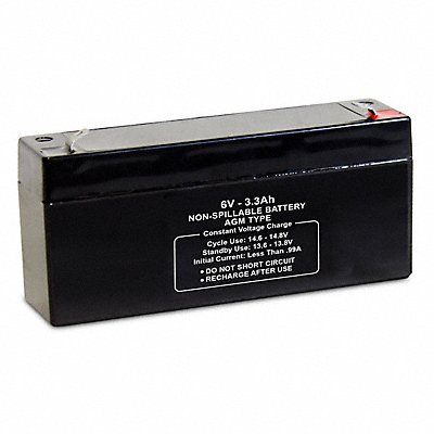 Sealed Lead Acid Battery 6VDC 3.3Ah