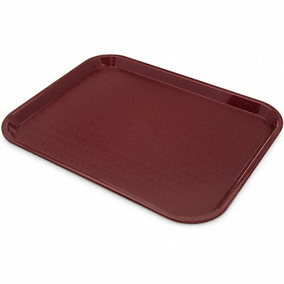 Cafeteria Tray 18 in L Burgundy