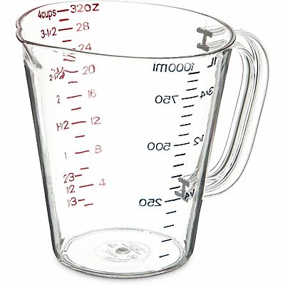 Measuring Cup Clear Plastic