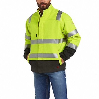 FR Insulated Waterproof Hi-Vis Jacket L