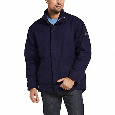 K4824 FR Insulated Canvas Jacket Navy M