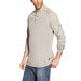 FR Henley Longsleeve Tee Gray 4XL