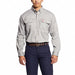 FR Button Down Shirt Gray M