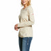 Womens FR Crew Longsleeve Tee Tan S