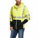 FR Hi-Vis Full Zip Hoodie Men s XL