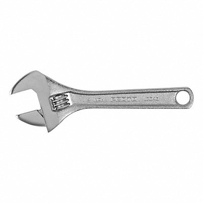 Adjustable Wrench Alloy Steel 4.34 in L