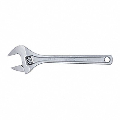 Adjustable Wrench Alloy Steel 15.14 in L