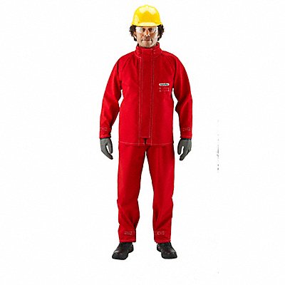 K3047 Jacket Chemical Resistant Red 2XL