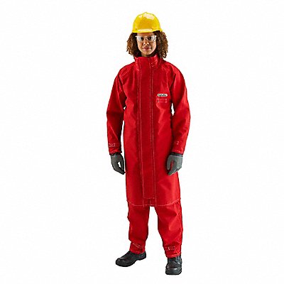 Coat Chemical Resistant Red 3XL