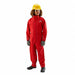 K3043 Coverall S Red Polyester