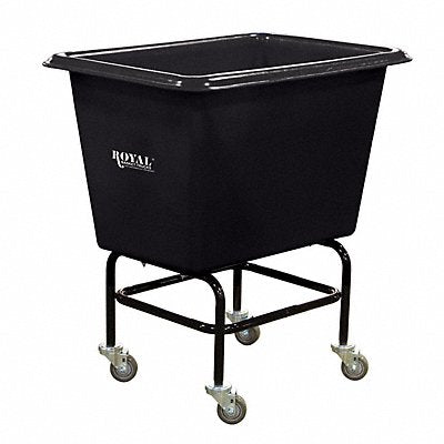 Elevated Poly Truck 8 Bushel 600 lb Blk