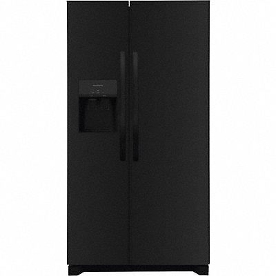 Refrigerator Black Automatic Defrost