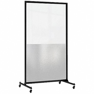 Clear/Frosted 1 panel Room Divider