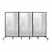 Frosted 3 panel Room Divider