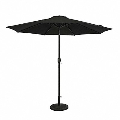 OCTAGON UMBRELLA BLACK