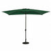 RECTANGLE UMBRELLA HUNTER GREEN