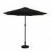 OCTAGON AUTO TILT UMBRELLA BLACK