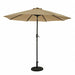 OCTAGON AUTO TILT UMBRELLA CHAMPAGNE