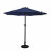 OCTAGON AUTO-TILT UMBRELLA NAVY BLUE