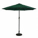 OCTAGON AUTO-TILT UMBRELLA HUNTER GREEN