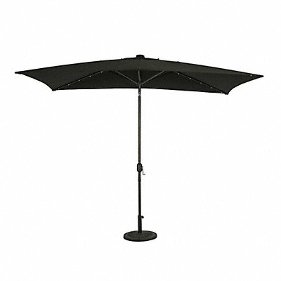 RECTANGLE UMBRELLA W/ LED BULB LIGHTS