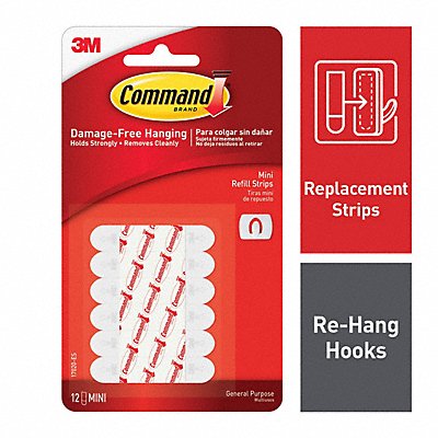 Refill Strip Foam White PK12