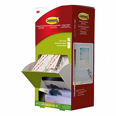 Poster Strip Foam White PK100