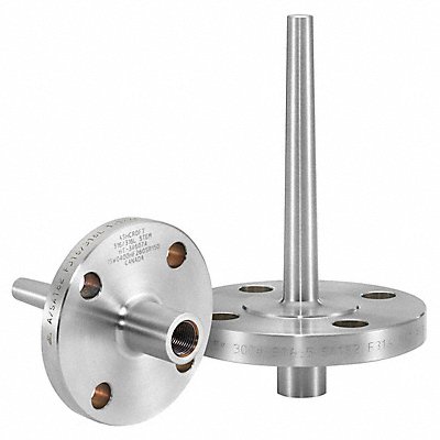 Flanged Thermowell 1 MNPT SS