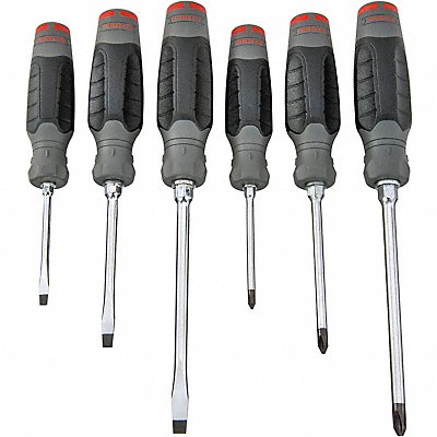 Screwdriver Sets Cushion Grip 6 Pieces