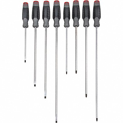 Screwdriver Sets Cushion Grip 8 Pieces