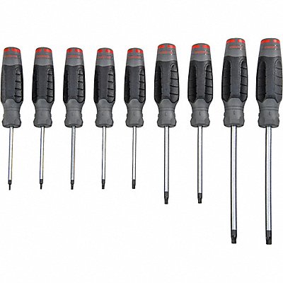 Screwdriver Sets Cushion Grip 9 Pieces